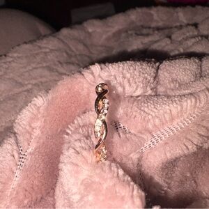 Twisted Knot Braid Shaped Ring